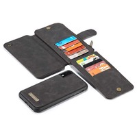 2 in 1 Zipper Wallet for iPhone 11 Pro Max Black