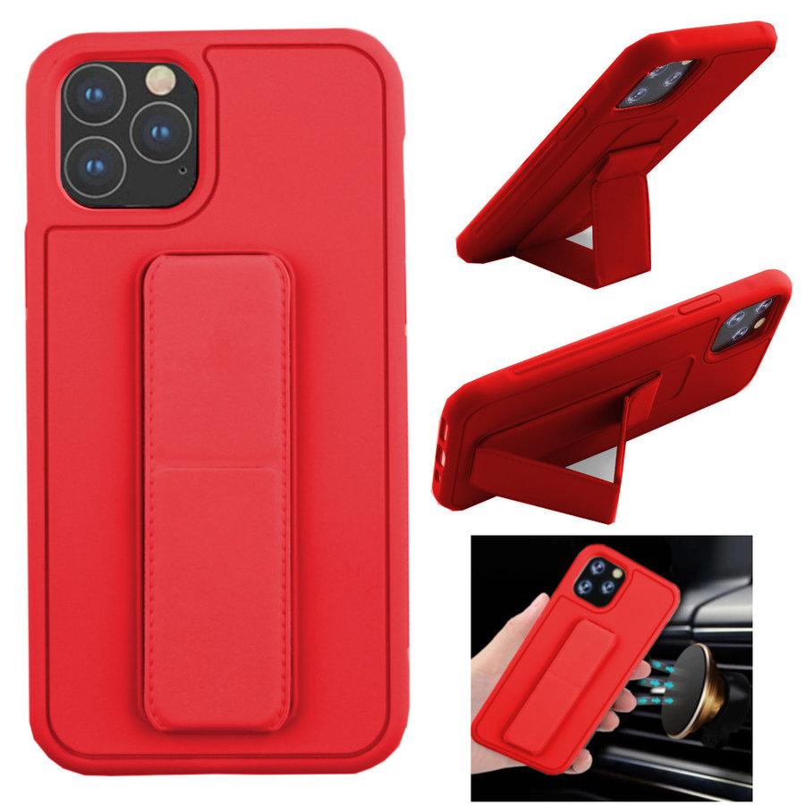 BackCover Grip voor Apple iPhone 11 Pro (5.8) Rood