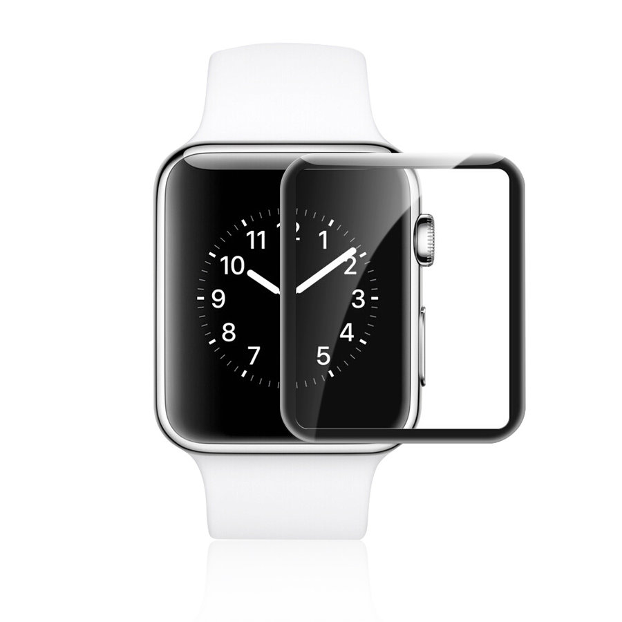 Apple Watch en verre trempé à couverture complète 42 mm