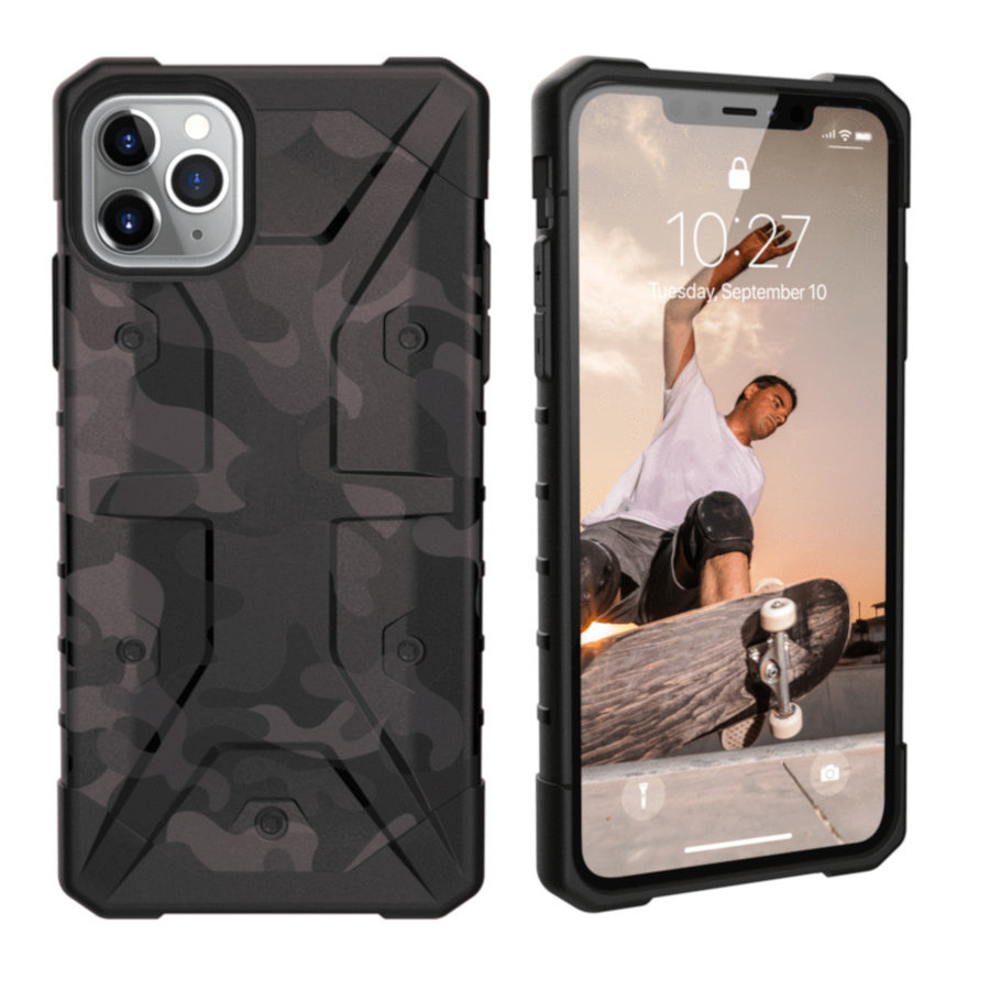 Backcover Shockproof Army per Apple iPhone 11 Pro (5.8) Nero