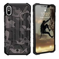 Backcover Shockproof Army do Apple iPhone Xs Max Czarny