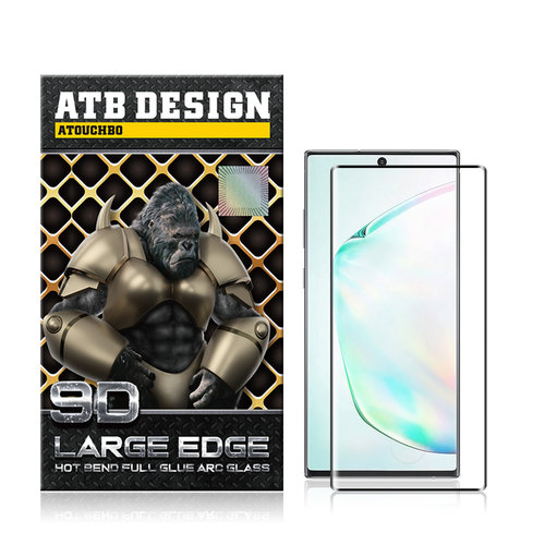  ATB Design Verre Trempé 9D ARC Samsung Note 10 Plus 