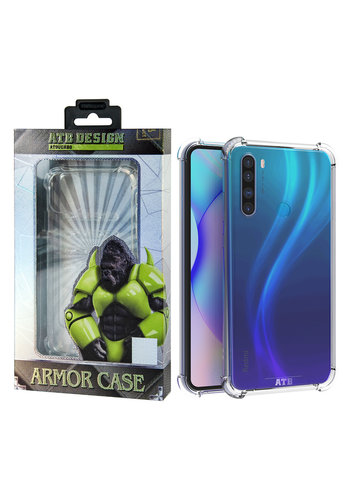  ATB Design TPU antiurto + PC Redmi Note 8 