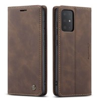 Retro Wallet Slim voor Samsung S20 Ultra Bruin