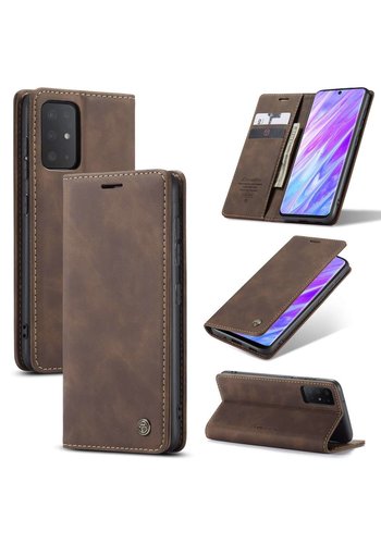  CaseMe Portafoglio Retro Slim per S20 Plus Marrone 