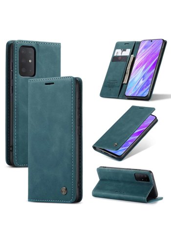  CaseMe Retro Wallet Slim für S20 Plus Blau 