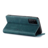 Retro Wallet Slim pour Samsung S20 Plus Bleu