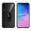 Colorfone Anillo BackCover para Samsung A50 Transparente Negro