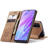 Retro Wallet Slim voor Samsung S20 Plus L.Bruin