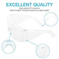 Gafas de seguridad Transparente Universal 10 piezas