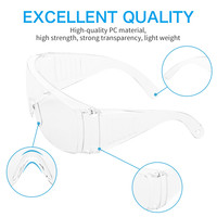 Safety glasses Transparent Universal 10 pieces