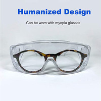 Safety glasses Transparent Universal 10 pieces