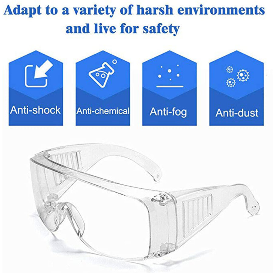 Gafas de seguridad Transparente Universal 10 piezas