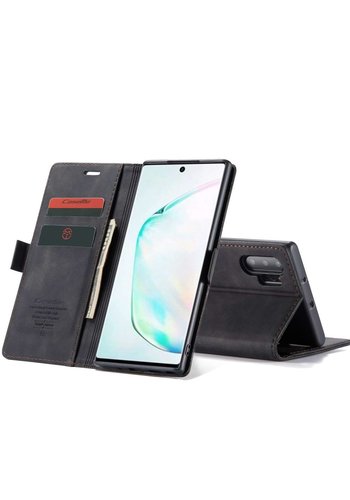  CaseMe Portafoglio Retro Slim per Note 20 Nero 