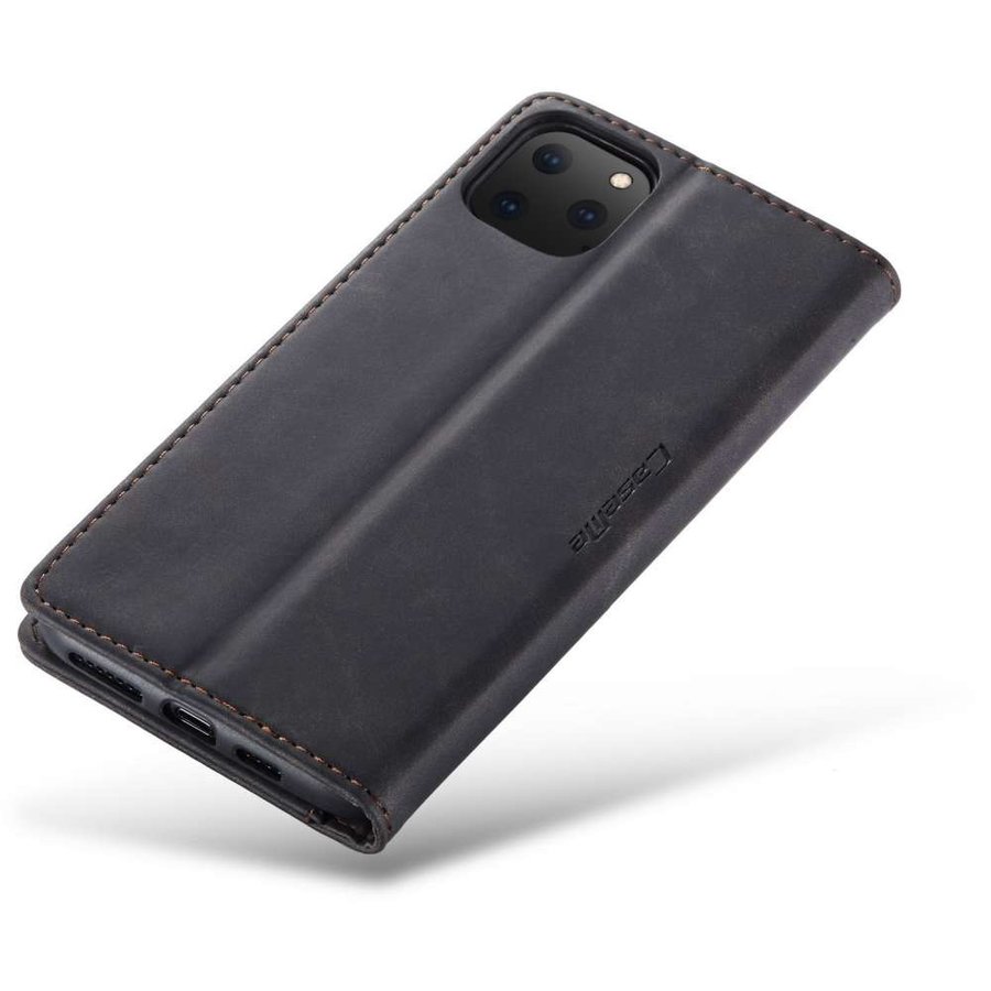 Retro Wallet Slim for iPhone 12 Mini (5.4 ") Black