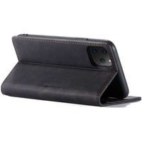 Portefeuille rétro mince pour iPhone 12 Pro Max (6,7 ") Noir