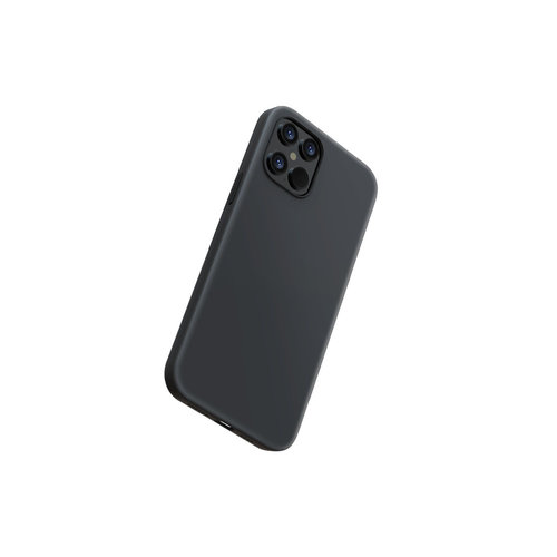  Devia Flüssiges Silikon iPhone 12 Mini (5,4 '') Schwarz 