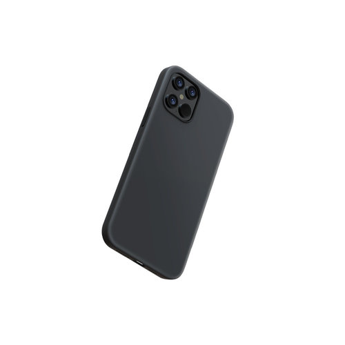  Devia Silicone Liquido iPhone 12 Pro Max (6.7'') Nero 