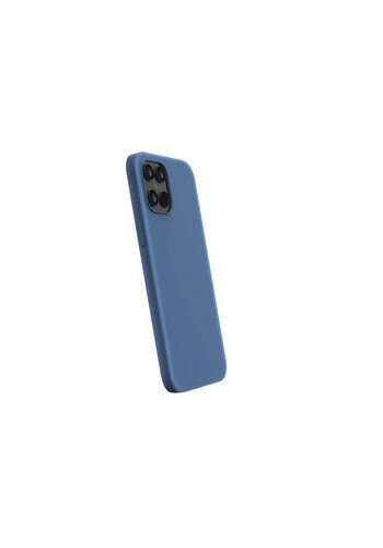  Devia Silicone Liquido iPhone 12 Pro Max (6.7'') Blu 