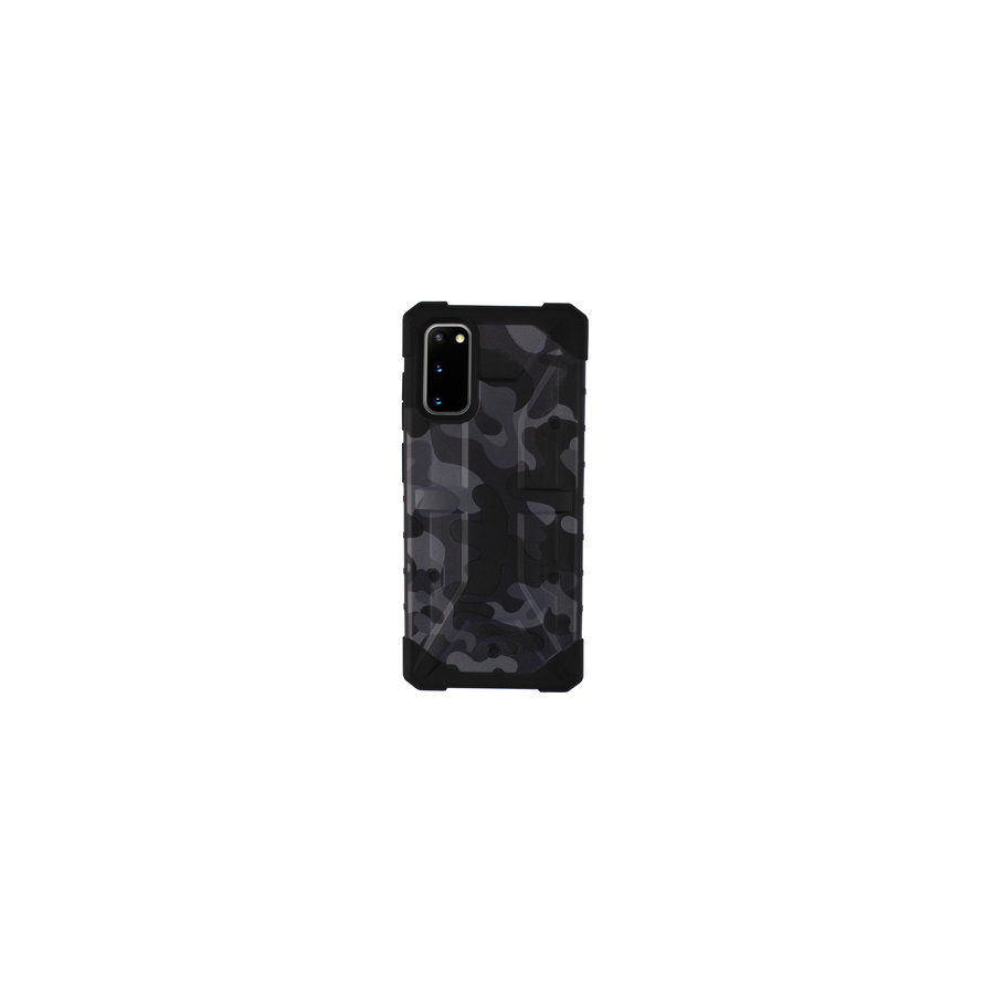 Backcover Shockproof Army pour Samsung S20 Noir