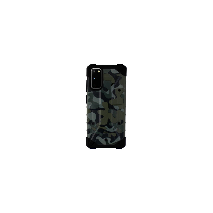 Backcover Shockproof Army für Samsung S20 Green