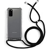 Colorfone Backcover Shockproof Cord TPU + PC for Samsung S20 Plus Transparent