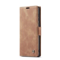 Retro Wallet Slim for Samsung Note 20 L. Brown