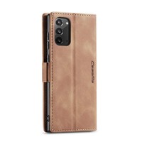 Portafoglio Retro Slim per Samsung Note 20 L. Marrone