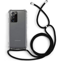 Backcover Shockproof Cord TPU + PC for Samsung Note 20 Ultra Transparent