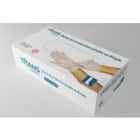 Medische Vinyl Handschoen maat L