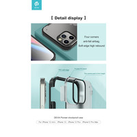 Pioneer Shockproof Case Apple iPhone 12/12 Pro 6,1 '' Czarny