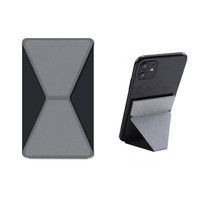 Phone Sticker Stand + Holder Black