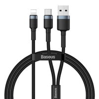 2-in1 Kabel USB/ Type-C naar Lightning
