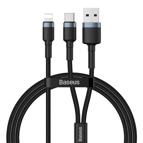  Baseus 2-in1 Cable USB/Type-C to Lightning 