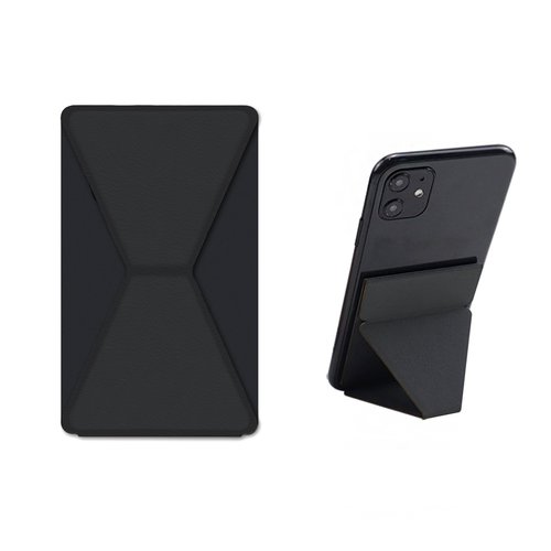  Devia Phone Sticker Stand + Holder Black 