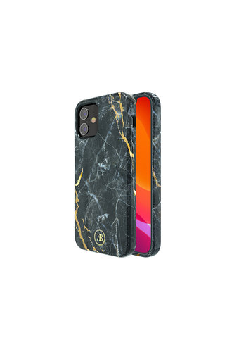  Kingxbar Jade BackCover iPhone 12 mini 5.4 '' Nero 