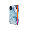 Kingxbar Cover posteriore in cristallo per iPhone 12 Pro Max 6,7 "blu