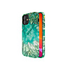 Kingxbar Carcasa trasera de cristal para iPhone 12 mini 5.4 '' Verde