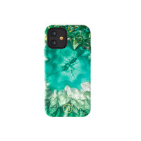 Carcasa trasera de cristal para iPhone 12 mini 5.4 '' Verde