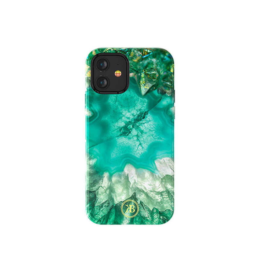 Crystal BackCover iPhone 12 mini 5.4 '' Green