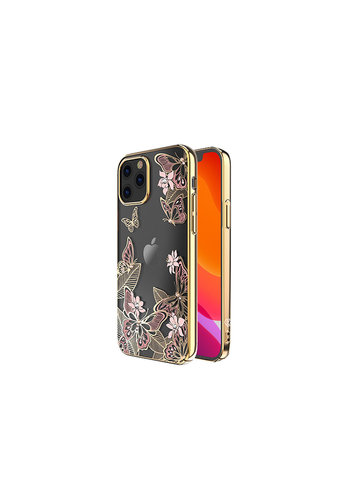  Kingxbar Carcasa trasera Butterfly para iPhone 12 mini 5.4 '' Rosa 