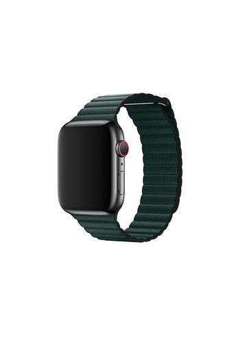  Devia Elegant Leather Loop 38/40/41mm Green 