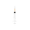 Safety syringe 3ml with Needle 100pcs.