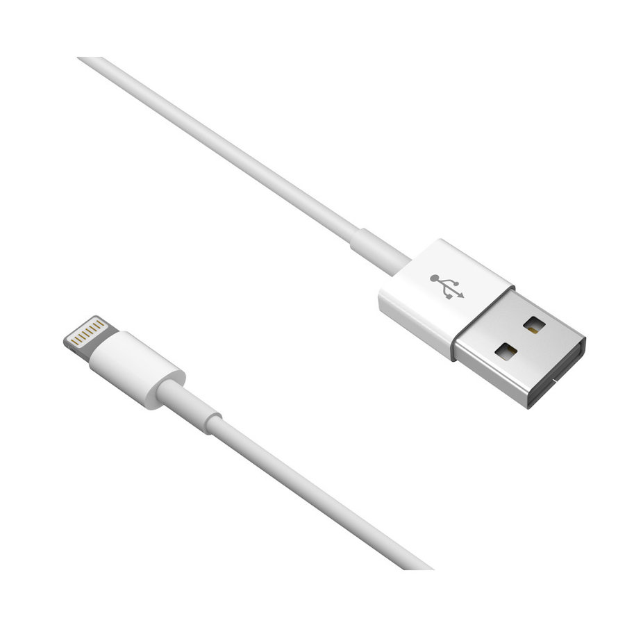 USB zu Apple Lightning Kabel 1M Weiß