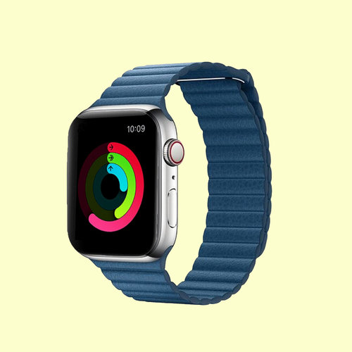 Cinturino Apple Watch Serie 5 4 3 2 1 in Nylon Tessuto Sport 44 42 40 38 mm  Verde Acqua