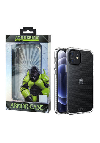  ATB Design Custodia HoneyComb in TPU per iPhone 12 Mini 