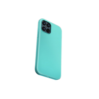 Cover posteriore in silicone liquido Apple iPhone 12 Pro Max (6,7 '') Verde