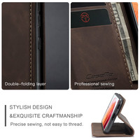 Retro Wallet Slim for Samsung S21 Plus Brown