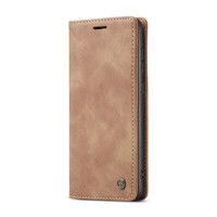 Retro Wallet Slim für Samsung S21 L. Brown