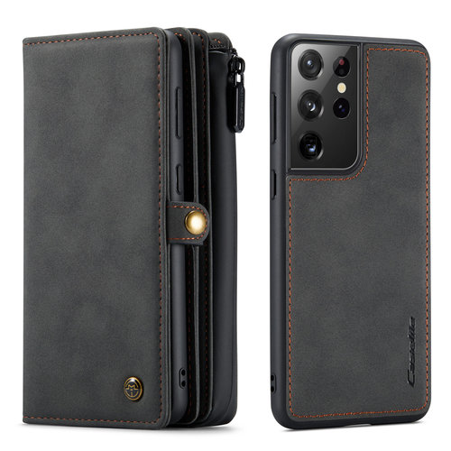  CaseMe Multi Wallet pour S21 Ultra Black 